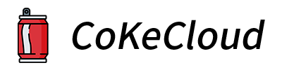 CokeCloud 可乐云 logo
